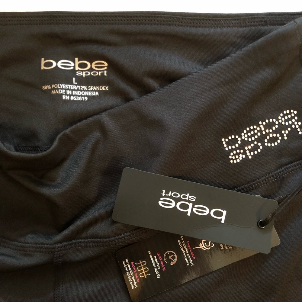 BEBE Sport Leggings * NEW w/ tags - Picture 6 of 6